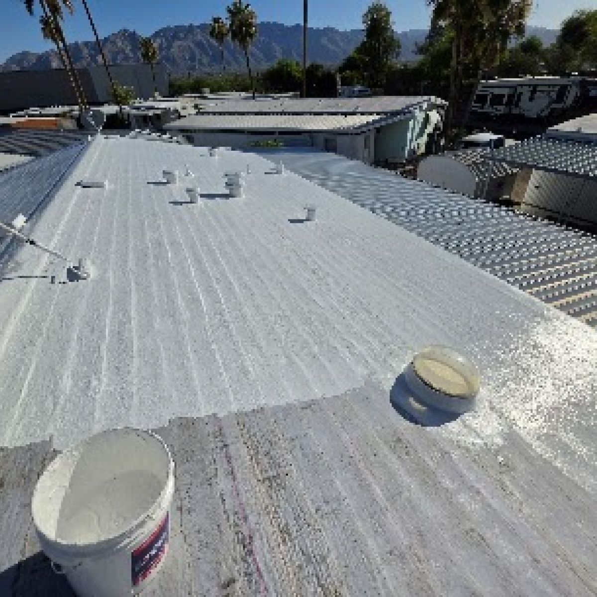 Shingle to Coated Roof Conversion Results 3