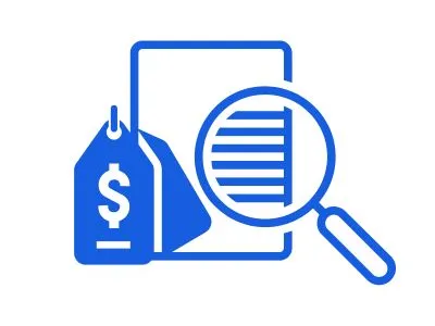 Transparent Pricing Icon